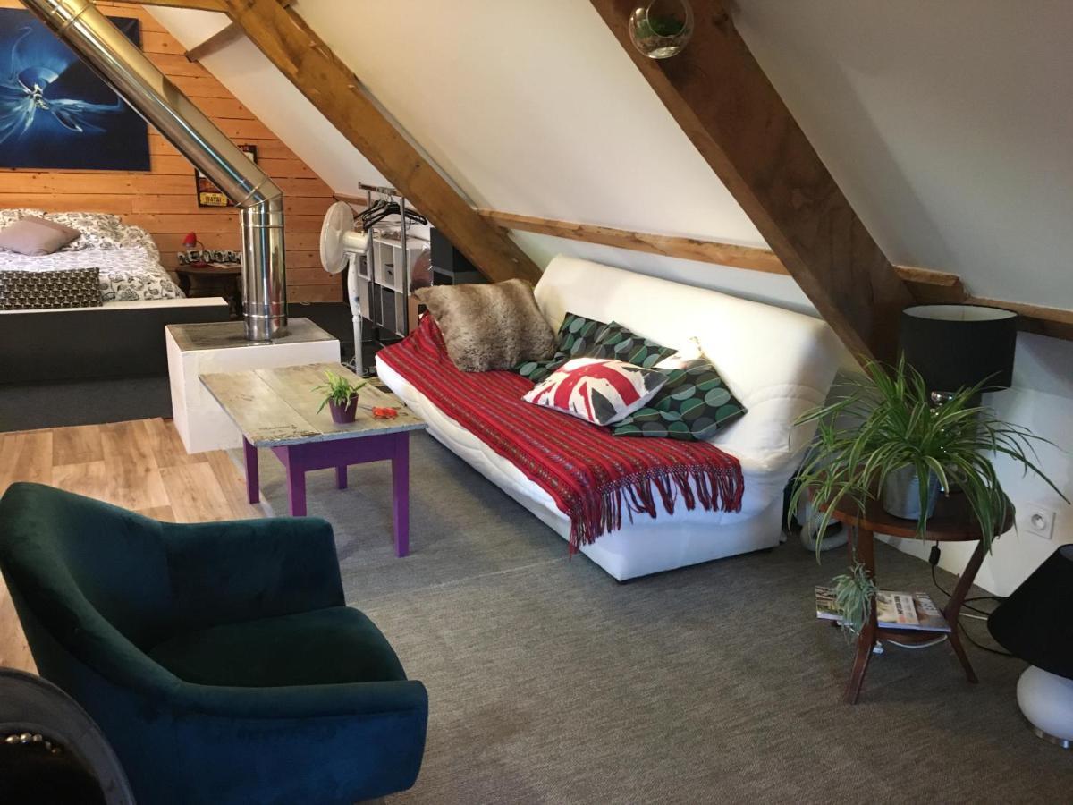 Chez Fred Avec Vue Sur Le Chateau Angles-sur-l'Anglin Bagian luar foto